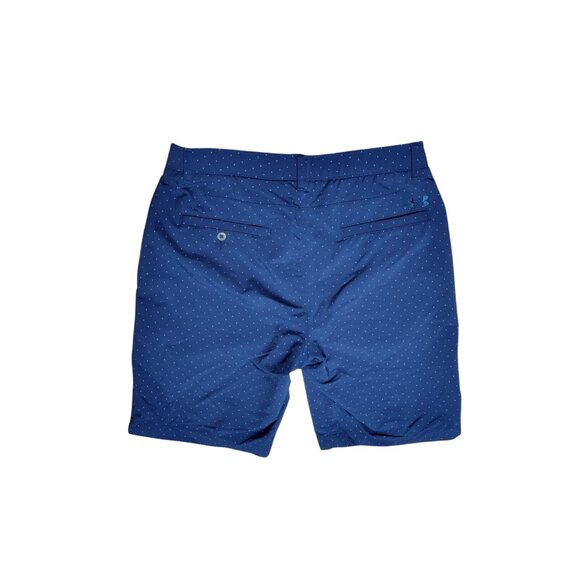 Under Armour Men's HeatGear Loose Golf Shorts 34 Navy‎ Polka Dot - Picture 7 of 7
